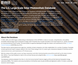 The U.S. Large-Scale Solar Photovoltaic Database